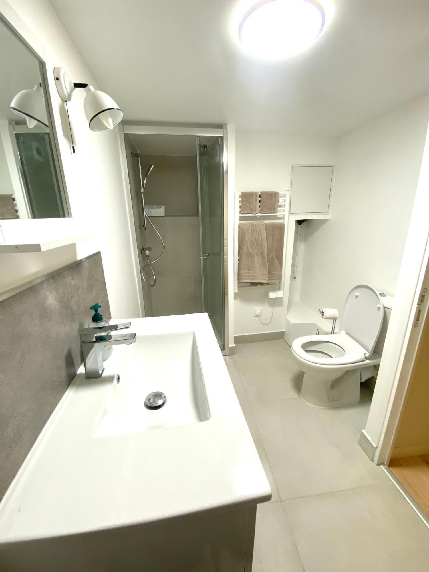 Charmant Appartement A Herblay Centre, Proche Gare, 22 Min De Paris St Lazare Ngoại thất bức ảnh